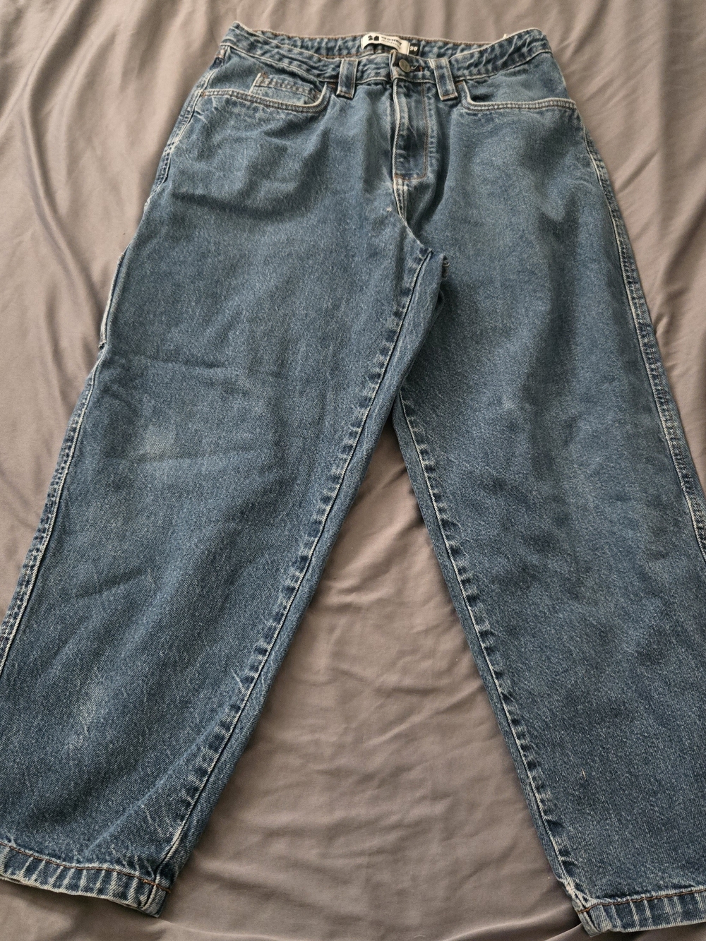 Monet Skateboards Baggy Jeans 30×26 Mens Denim Y2K Skater Streetwear Vintage